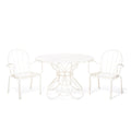 The Al Fresco Table For Two Set - Antique White Bundle Business & Pleasure Co. 