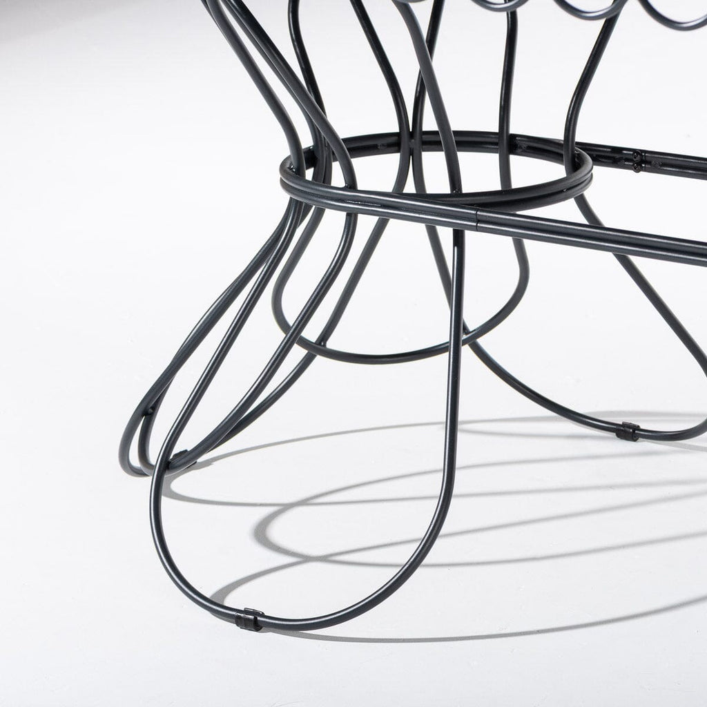 The Al Fresco Oval Dining Table - Vintage Black Al Fresco Dining Table Business & Pleasure Co. 