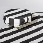 The Sun Lounger Cover - Crew Vintage Black Stripe Al Fresco Sun Lounger Covers Business & Pleasure Co. 