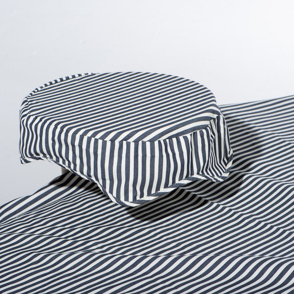 The Sun Lounger Cover - Lauren's Navy Stripe Al Fresco Sun Lounger Covers Business & Pleasure Co. 