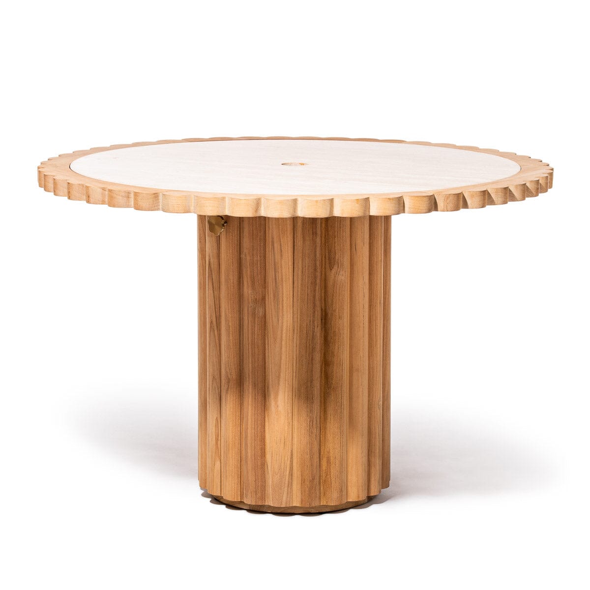 The Daisy Dining Table - Teakwood Daisy Dining Table Business & Pleasure Co. 