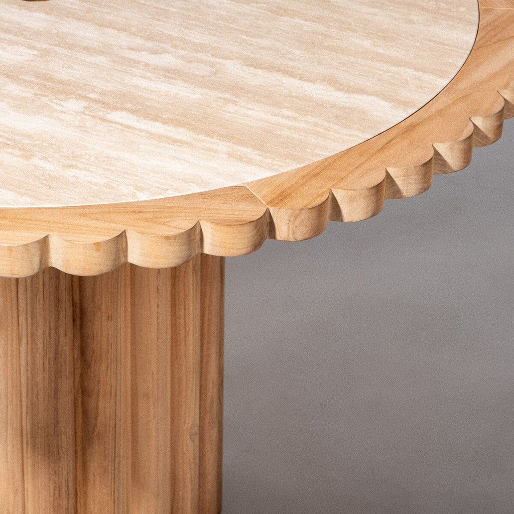 The Daisy Dining Table - Teakwood Daisy Dining Table Business & Pleasure Co. 