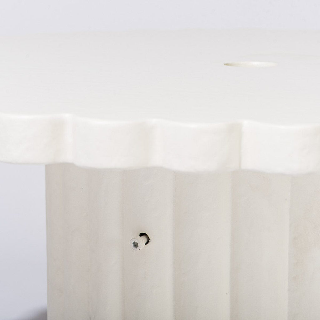 The Daisy Side Table - Antique White
