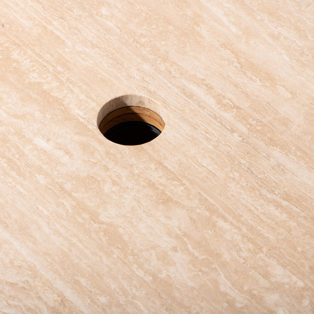 The Daisy Side Table - Teakwood Daisy Side Table Business & Pleasure Co. 