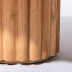 The Daisy Side Table - Teakwood Daisy Side Table Business & Pleasure Co. 