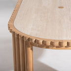 The Daisy Oval Dining Table Daisy Dining Table Business & Pleasure Co. 