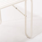 The Sunliner Card Table - Antique White Sunliner Card Table Business & Pleasure Co. 