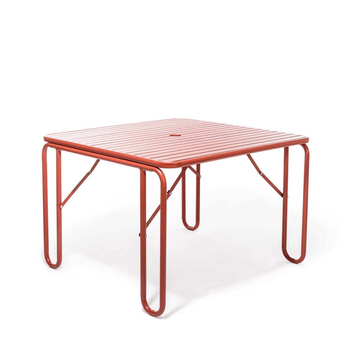 The Sunliner Card Table - Terracotta Red Sunliner Card Table Business & Pleasure Co. 