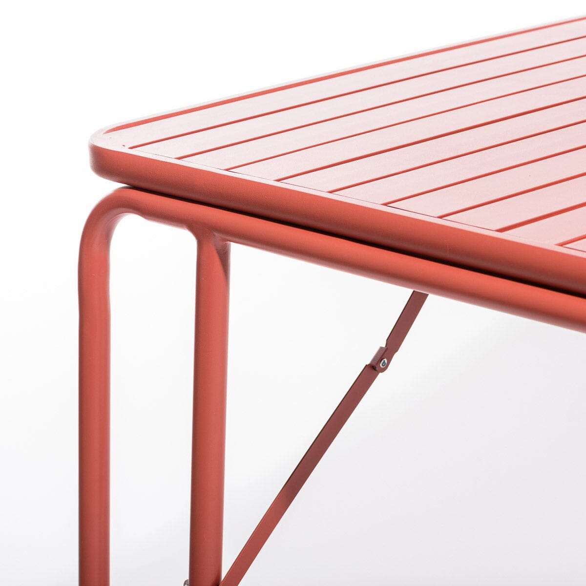 The Sunliner Card Table - Terracotta Red Sunliner Card Table Business & Pleasure Co. 