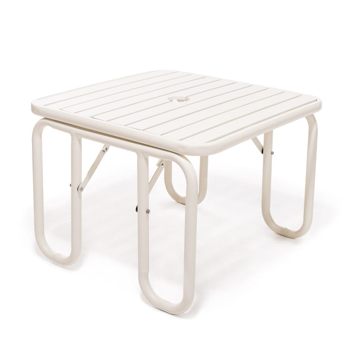 The Sunliner Side Table - Antique White Sunliner Side Table Business & Pleasure Co. 