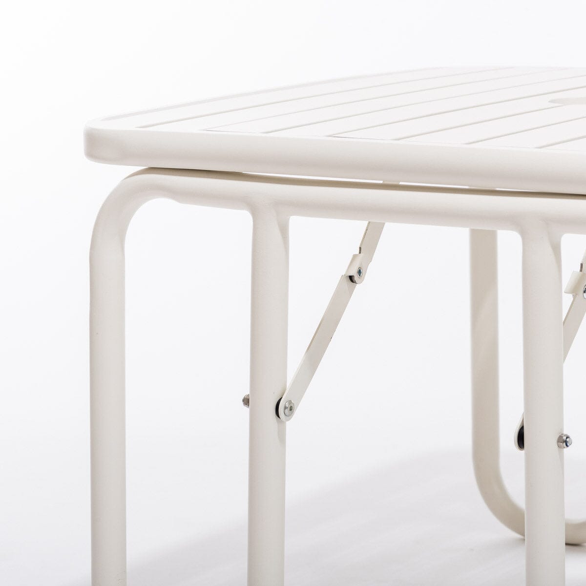 The Sunliner Side Table - Antique White Sunliner Side Table Business & Pleasure Co. 