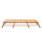 The Long Folding Table - Teakwood Long Folding Table Business & Pleasure Co. 