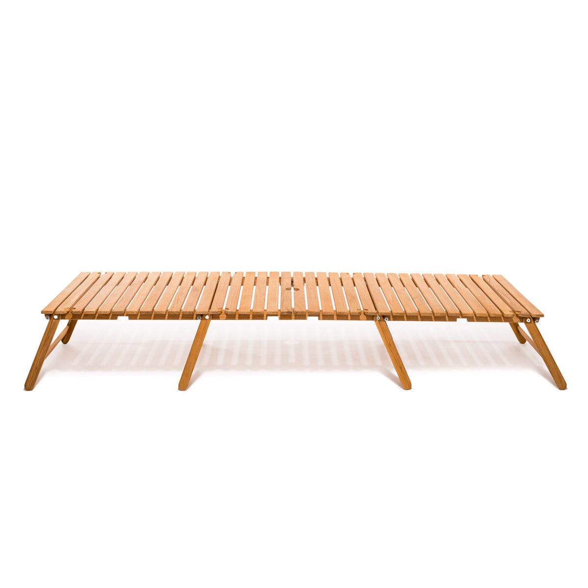 The Long Folding Table - Teakwood Long Folding Table Business & Pleasure Co. 