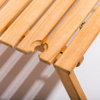 The Long Folding Table - Teakwood Long Folding Table Business & Pleasure Co. 