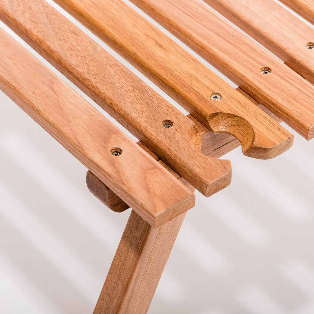 The Folding Picnic Table - Teak Folding Table Business & Pleasure Co. 