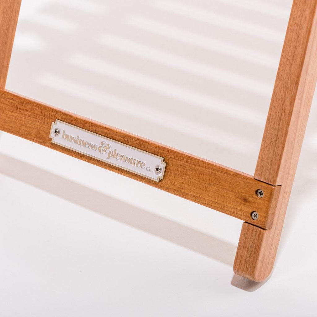 The Folding Picnic Table - Teak Folding Table Business & Pleasure Co. 