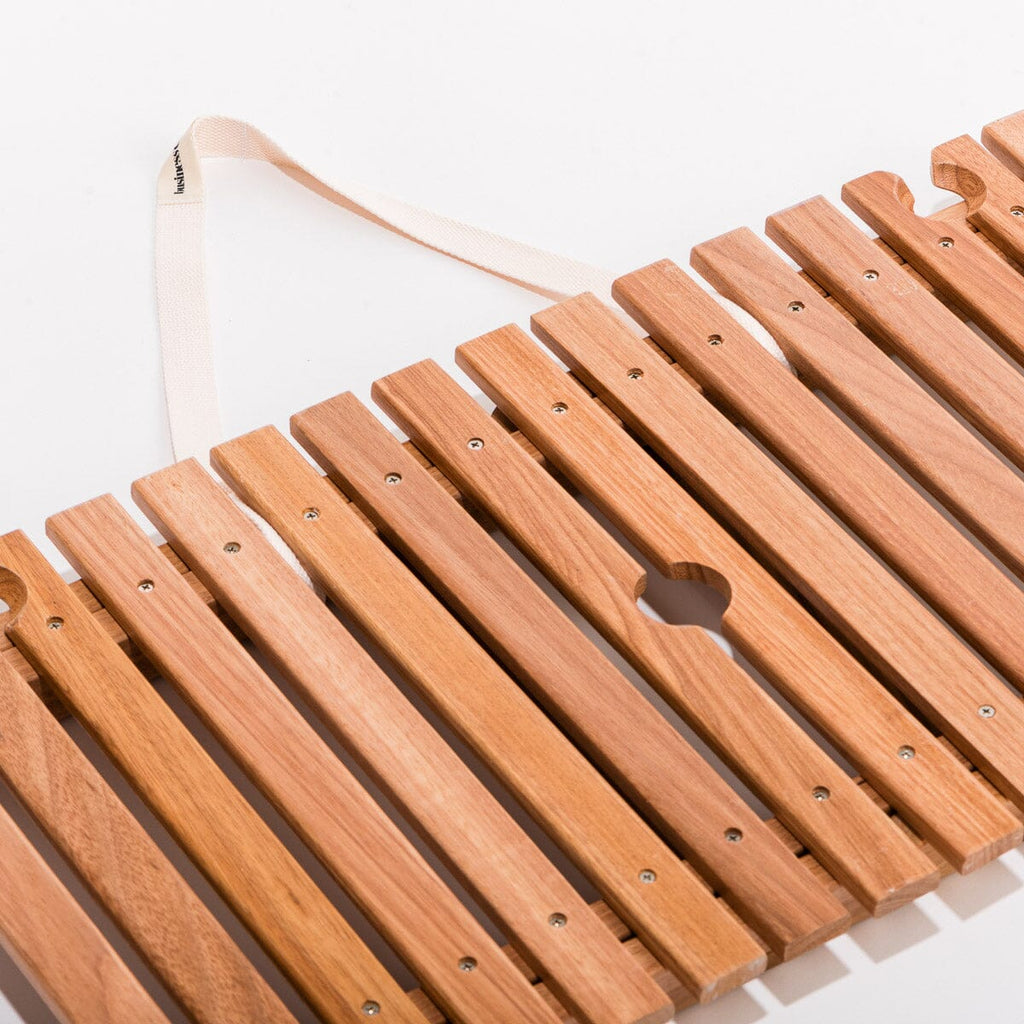 The Folding Picnic Table - Teak Folding Table Business & Pleasure Co. 