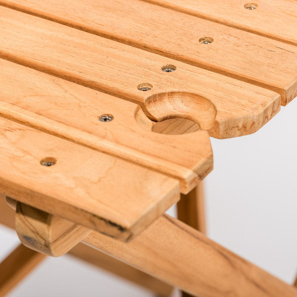 The Tall Folding Table - Teak Tall Folding Table Business & Pleasure Co. 