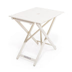 The Tall Folding Table - Antique White Tall Folding Table Business & Pleasure Co 