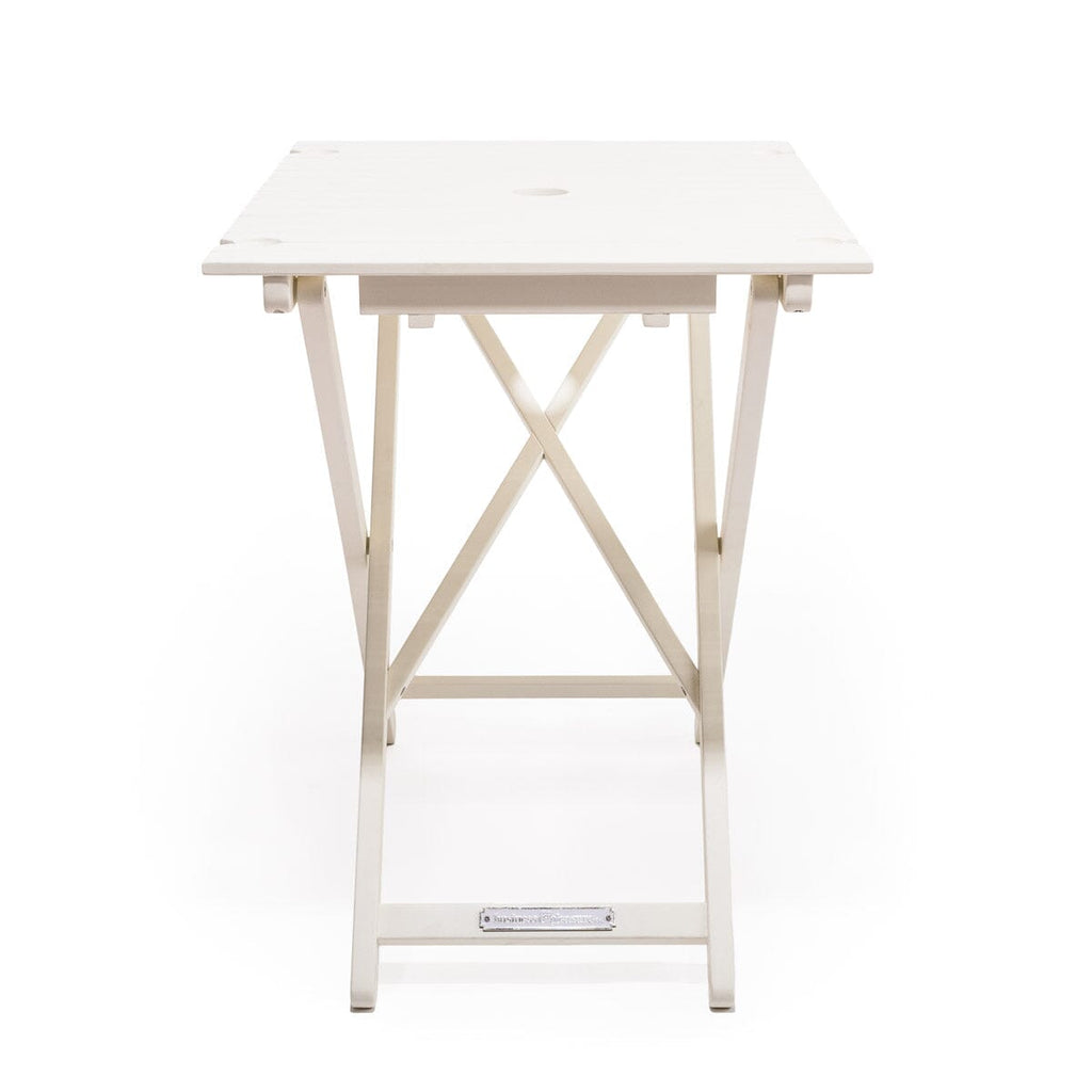 The Tall Folding Table - Antique White Tall Folding Table Business & Pleasure Co 