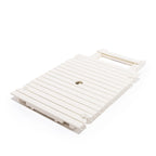 The Tall Folding Table - Antique White Tall Folding Table Business & Pleasure Co 