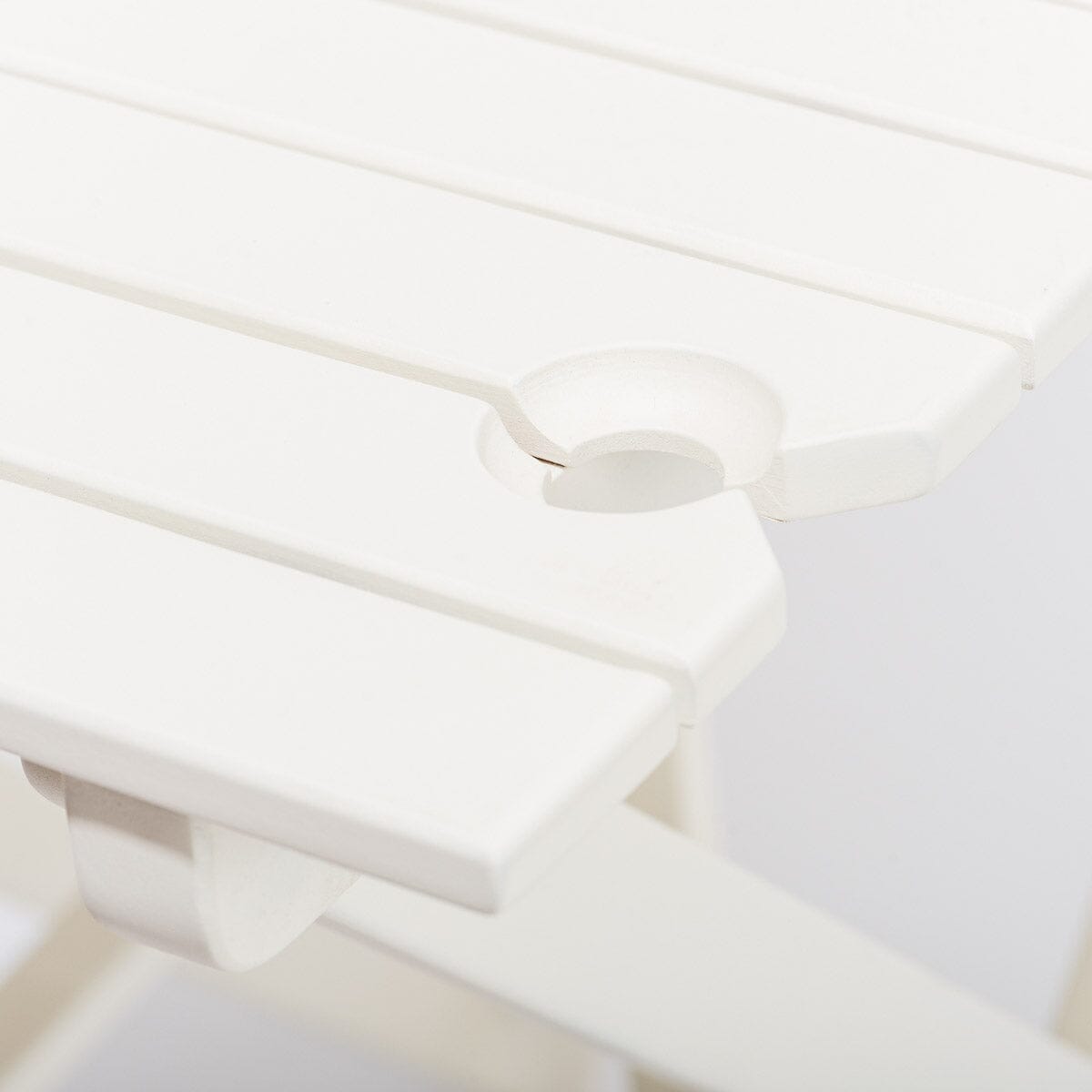 The Tall Folding Table - Antique White Tall Folding Table Business & Pleasure Co 