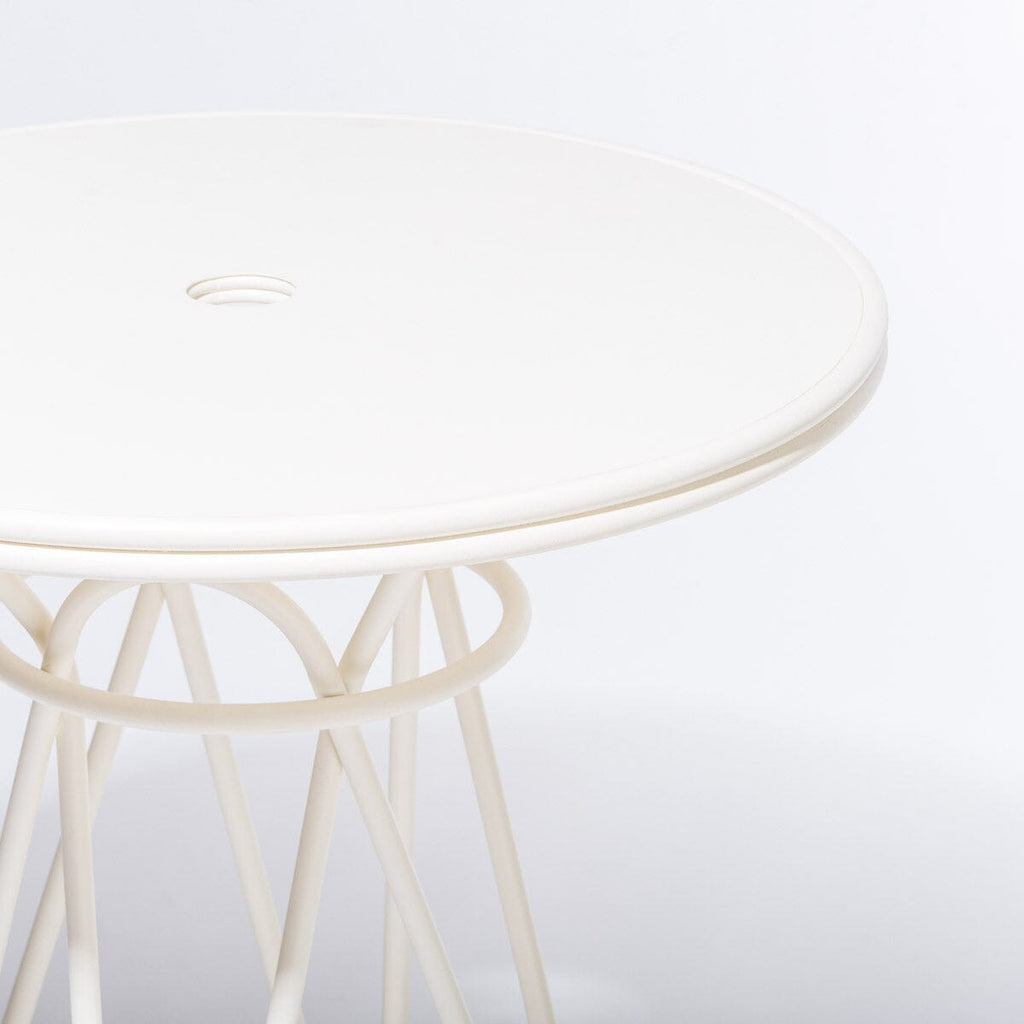 The Waterhouse Cafe Table - Antique White Waterhouse Cafe Table Business & Pleasure Co. 
