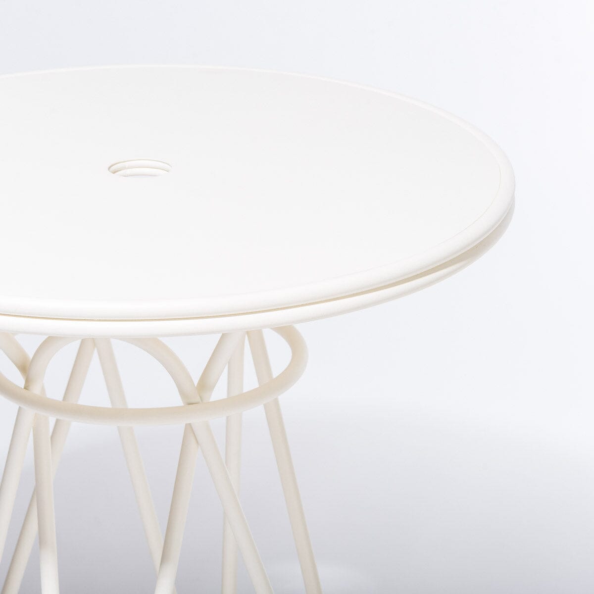 The Waterhouse Cafe Table - Antique White Waterhouse Cafe Table Business & Pleasure Co. 