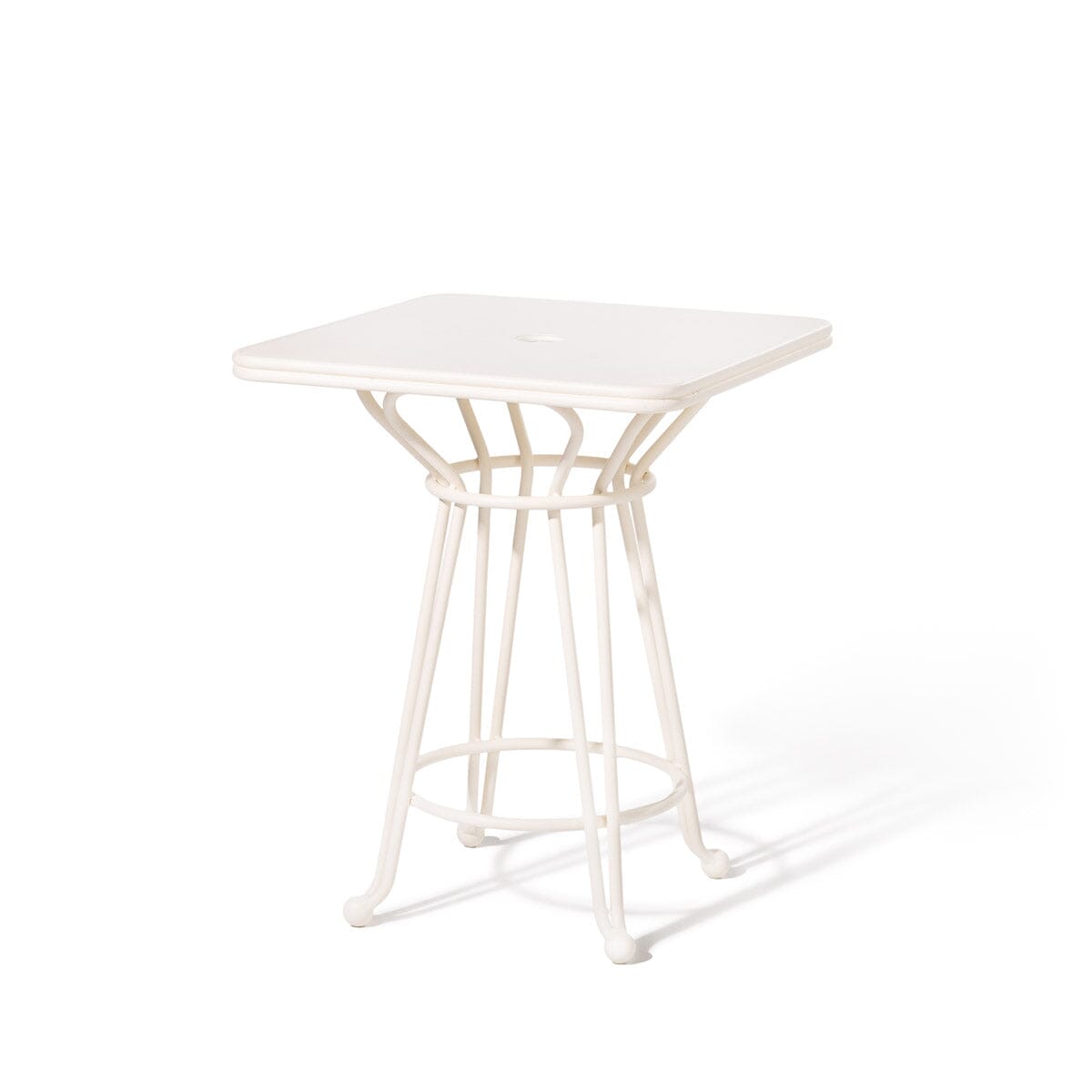 Product image of The Waterhouse Square Cafe Table - Antique White Waterhouse Cafe Table Business & Pleasure Co. 