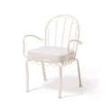 The Al Fresco Dining Chair & Cushion Business & Pleasure Co. Boucle Antique White Antique White 