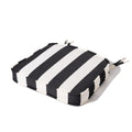 Al Fresco Dining Chair in Crew Vintage Black Stripe | Vintage Black Frame Al Fresco Dining Chair Kit Business & Pleasure Co. 