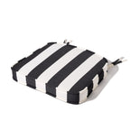 Al Fresco Dining Chair in Crew Vintage Black Stripe | Vintage Black Frame Al Fresco Dining Chair Kit Business & Pleasure Co. 