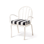 The Al Fresco Dining Chair Cushion - Crew Vintage Black Stripe Al Fresco Dining Chair Cushion Business & Pleasure Co. 