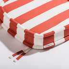 The Al Fresco Dining Chair Cushion - Crew Le Sirenuse Stripe Al Fresco Chair Cushion Business & Pleasure Co. 