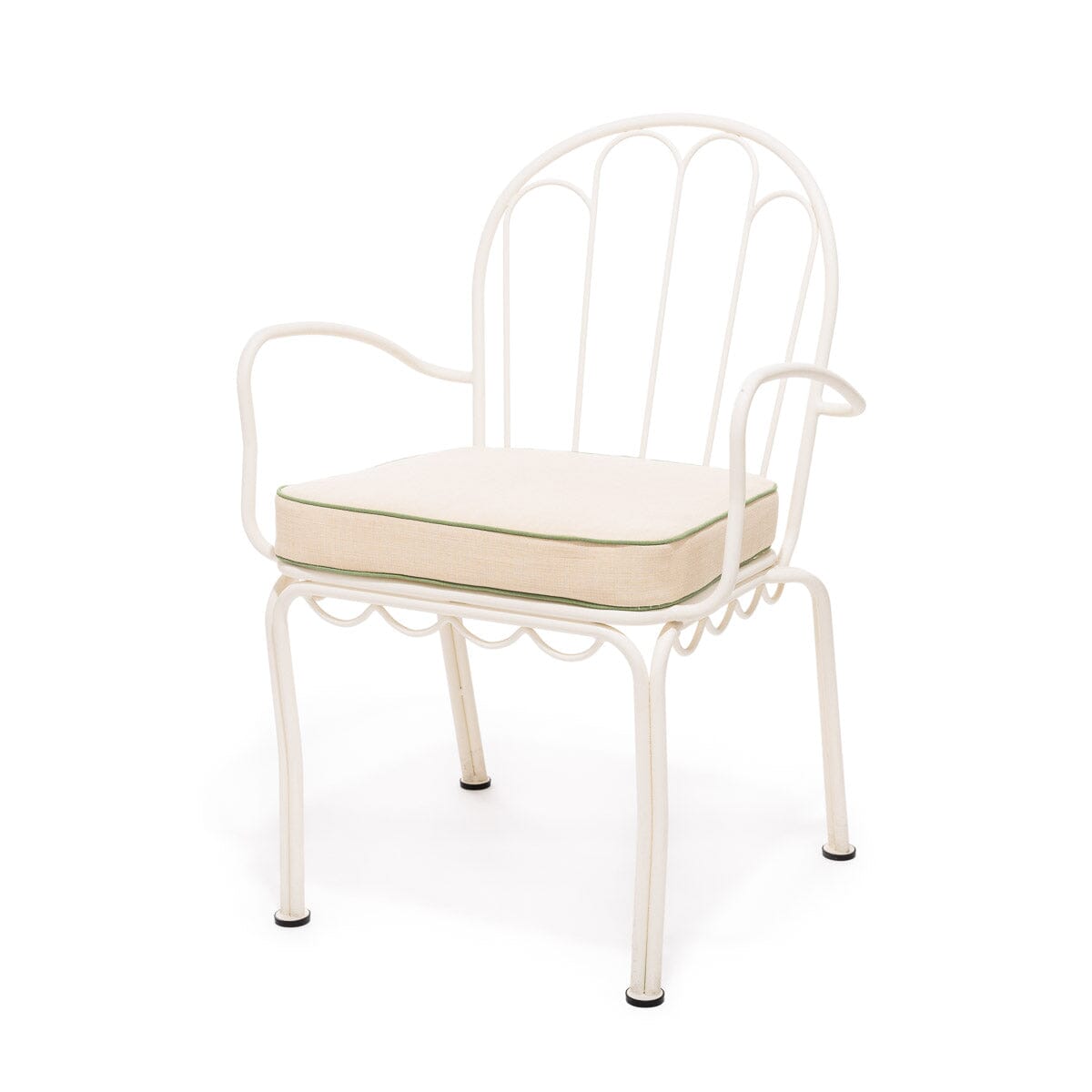 The Al Fresco Chair Cushion - Elsa Cream Al Fresco Chair Cushion Business & Pleasure Co 