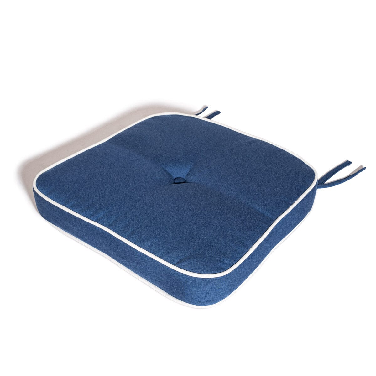 Product image of The Al Fresco Dining Chair Cushion x Julia Berolzheimer in Rivie Slate B&P Co. x Julia Berolzheimer 