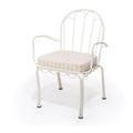 The Al Fresco Chair Cushion - Monaco Natural Stripe Al Fresco Chair Cushion Business & Pleasure Co 