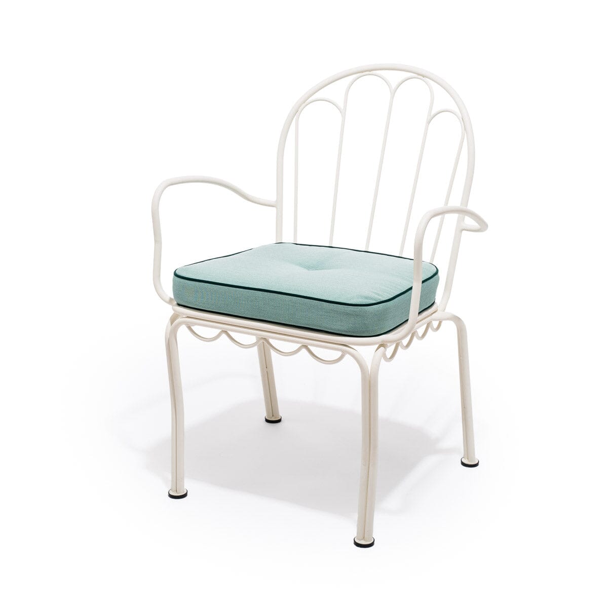 The Al Fresco Chair Cushion - Rivie Green Al Fresco Chair Cushion Business & Pleasure Co 