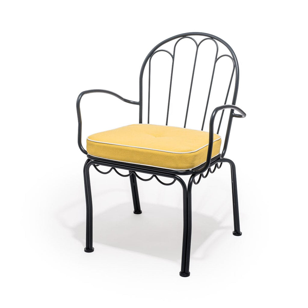 The Al Fresco Chair Cushion - Rivie Mimosa Al Fresco Chair Cushion Business & Pleasure Co 