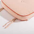The Al Fresco Chair Cushion - Rivie Pink Al Fresco Chair Cushion Business & Pleasure Co 