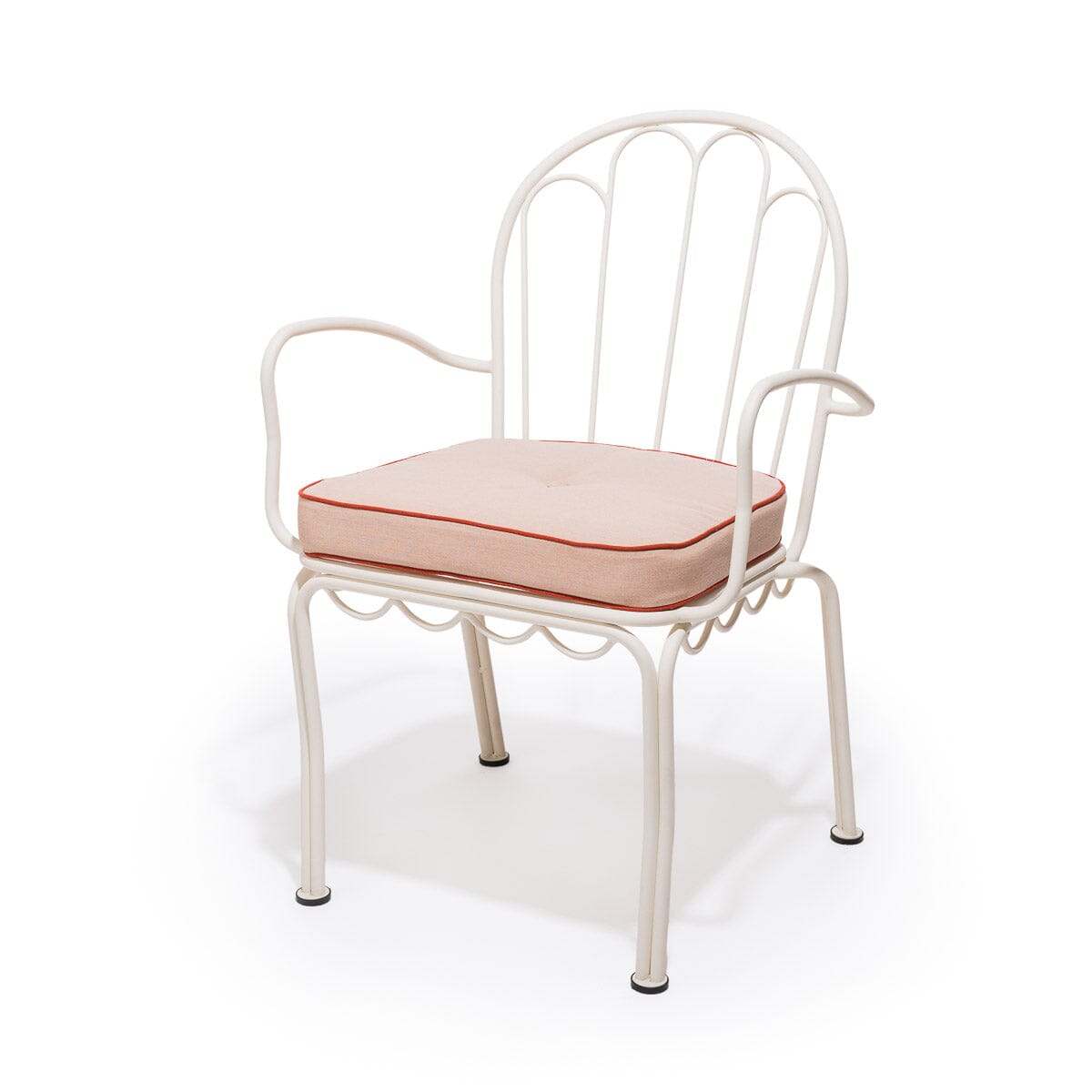 The Al Fresco Chair Cushion - Rivie Pink Al Fresco Chair Cushion Business & Pleasure Co 