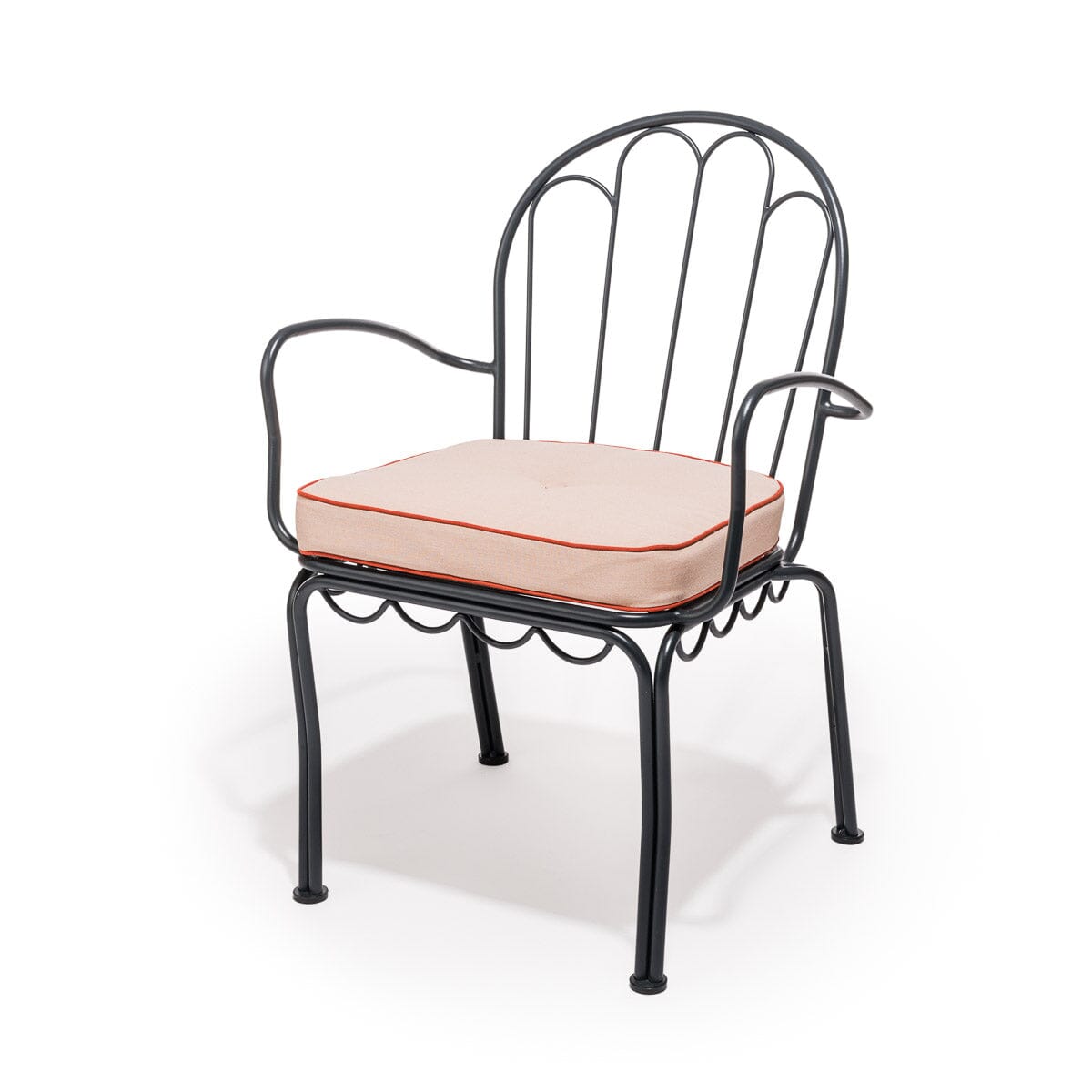 The Al Fresco Chair Cushion - Rivie Pink Al Fresco Chair Cushion Business & Pleasure Co 