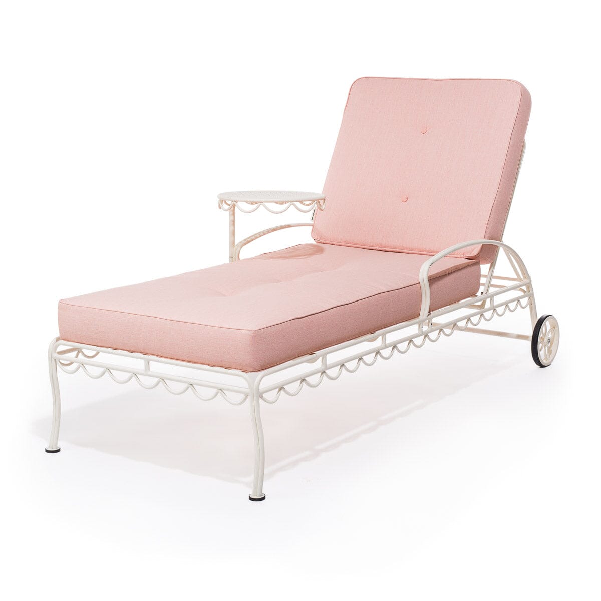 The Al Fresco Sun Lounger Cushion - Dusty Pink Al Fresco Sun Lounger Cushions Business & Pleasure Co 