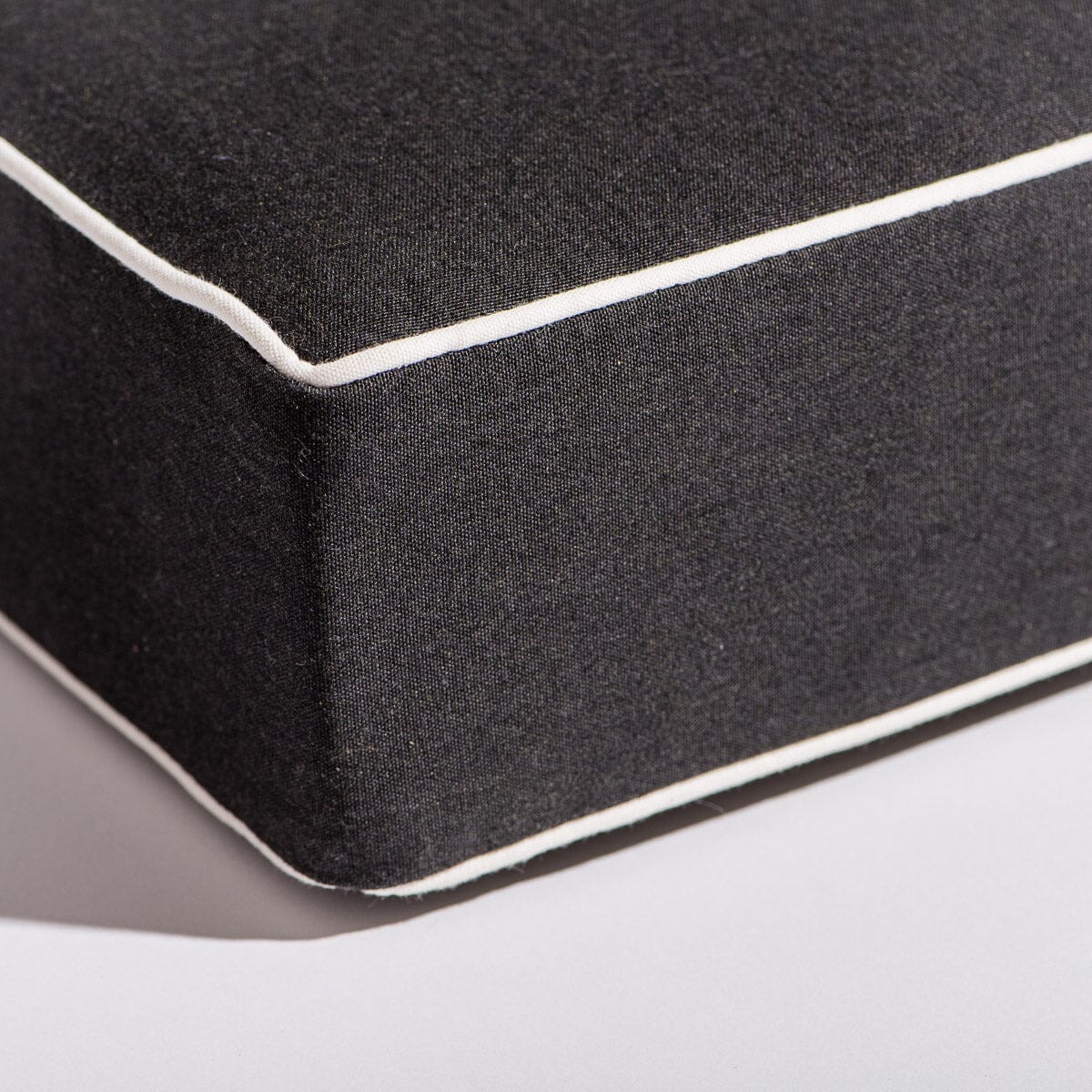 The Al Fresco Sun Lounger Cushion - Rivie Black Al Fresco Sun Lounger Cushions Business & Pleasure Co 