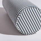 The Bolster Pillow - Laurens Navy Stripe Bolster Pillow Business & Pleasure Co 