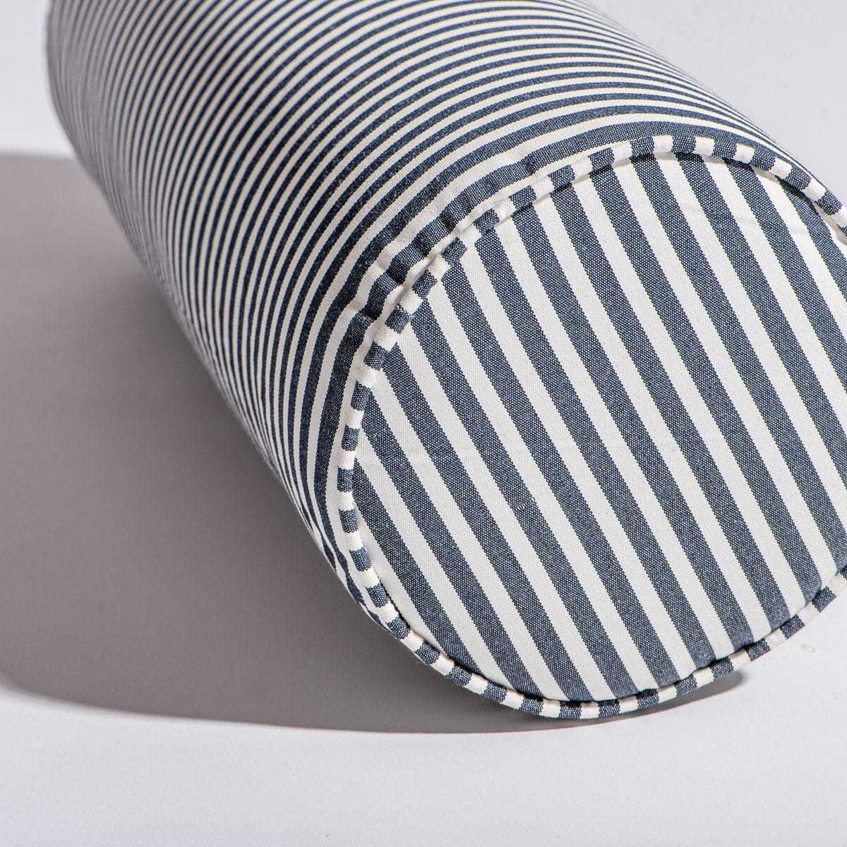 The Bolster Pillow - Laurens Navy Stripe Bolster Pillow Business & Pleasure Co 