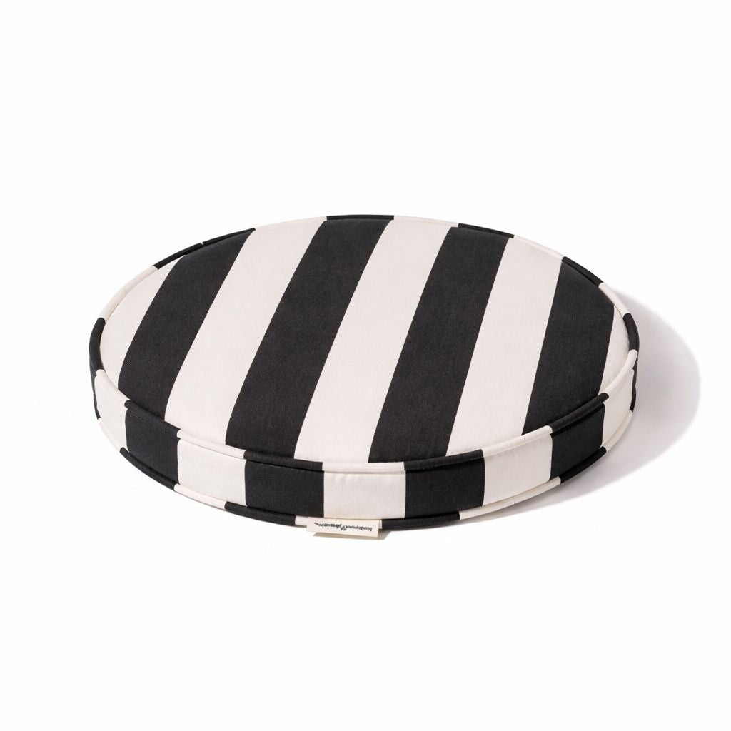 The Circular Pillow - Crew Vintage Black Stripe Circular Pillow Business & Pleasure Co. 