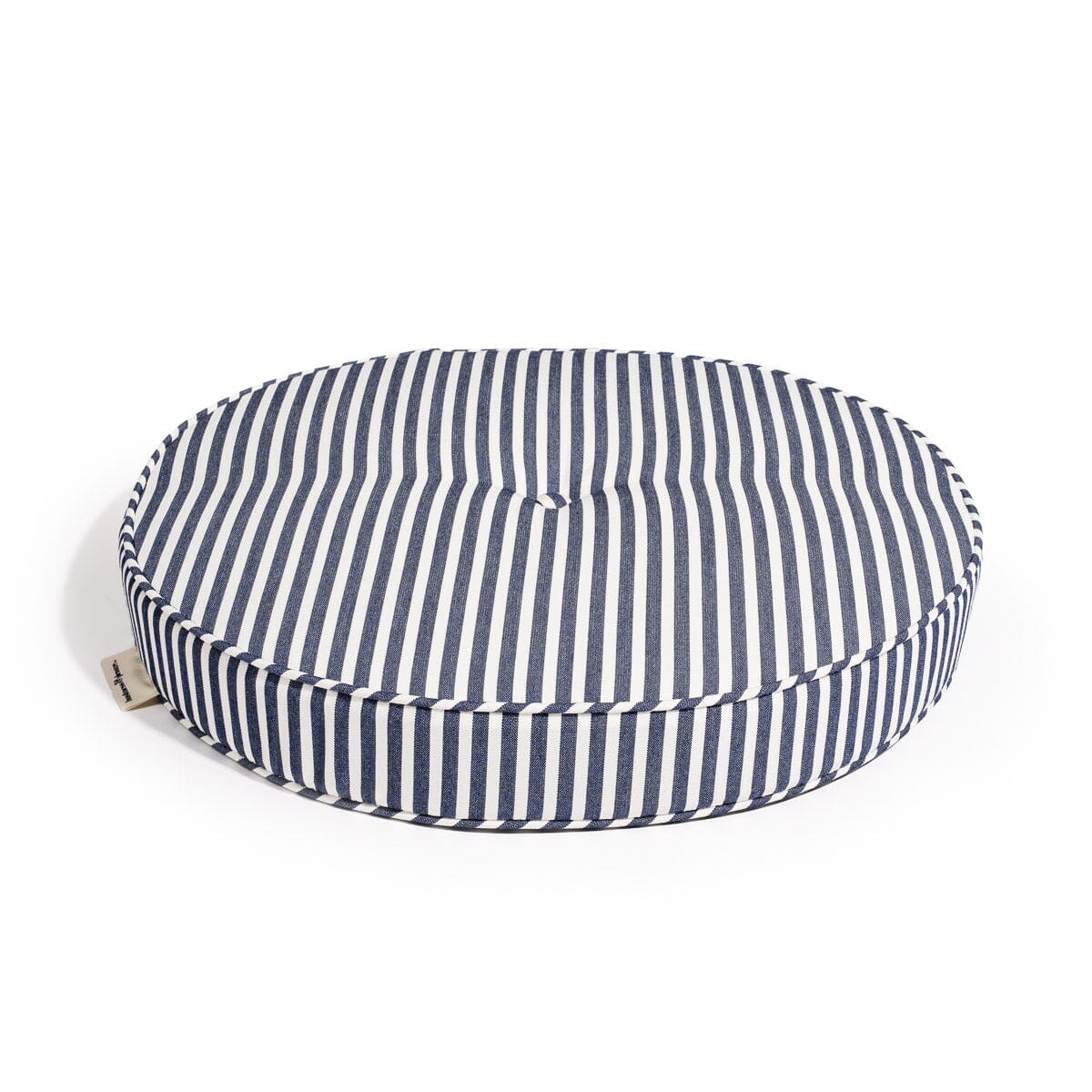 The Circular Pillow - Laurens Navy Stripe Circular Pillow Business & Pleasure Co 