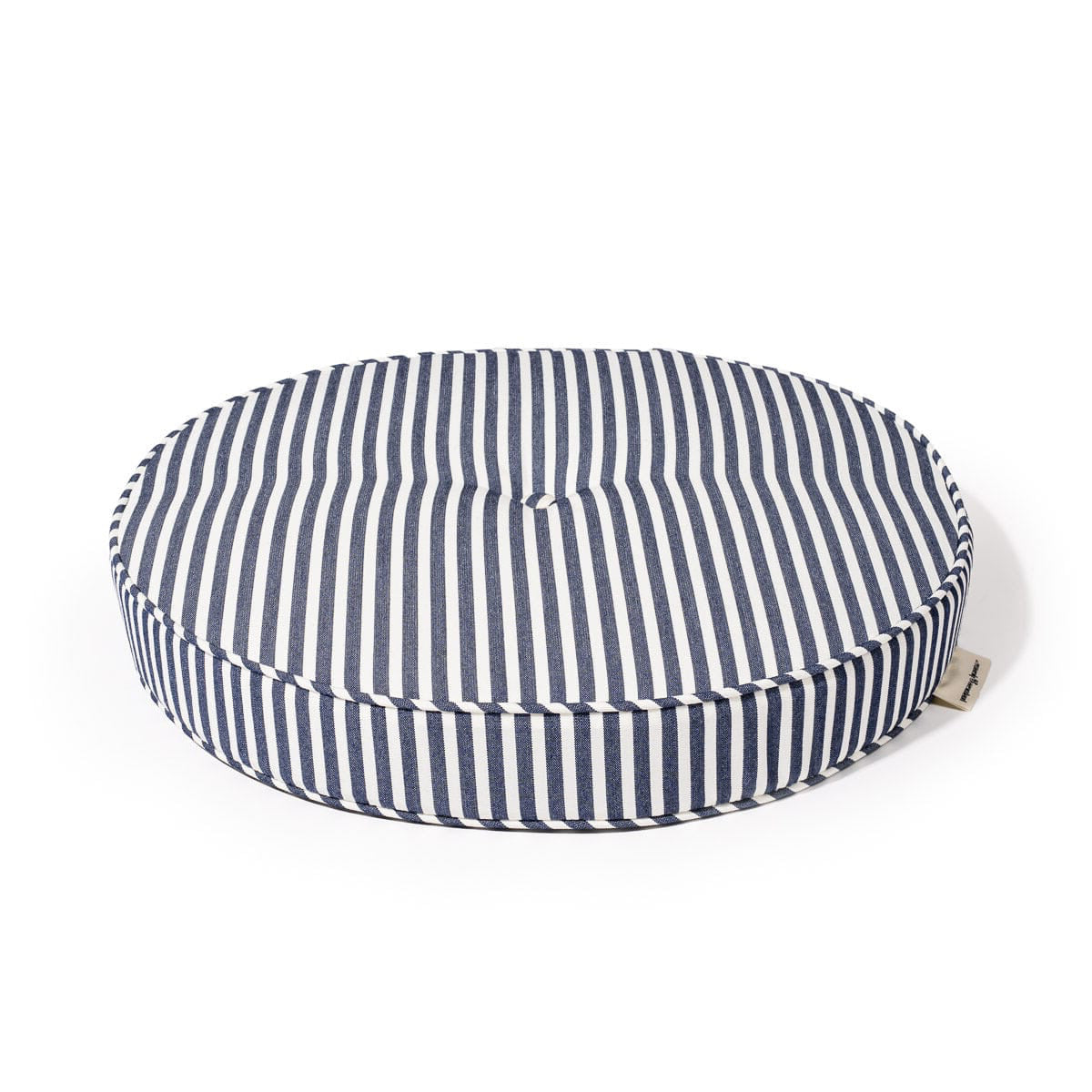 The Circular Pillow - Laurens Navy Stripe Circular Pillow Business & Pleasure Co 