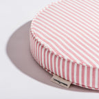 The Circular Pillow - Laurens Pink Stripe Circular Pillow Business & Pleasure Co 